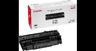 Canon 715 Tonercartridge - Zwart