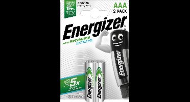 Energizer - 2 Batterijen Extreme Aaa 800Mah - 2Hr03Ex800