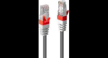 LINDY 45350 RJ45 Netwerkkabel, patchkabel CAT 6A SF/UTP 0.30 m Grijs 1 stuk(s)