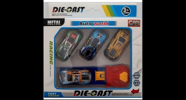 Die Cast - Autoworld - 4 auto's