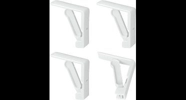 Metaltex Tafellakknijpers -set 4 -Plastiek