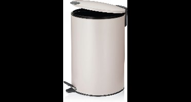 Pedaal Afvalemmer, 12 L, Beige - Kela | Mats