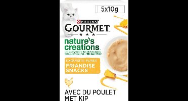 Gourmet Nature's Creations Puree Kip Pompoen 5x10 gram