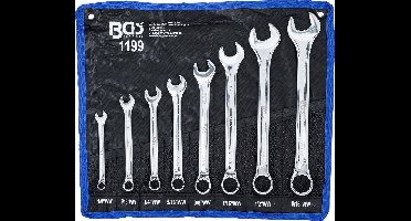 BGS Steekringsleutelset inches 1/8 - 9/16 Withworth 8 delig