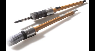 Kwast duo brush lichtgrijs voor watergedragen verven