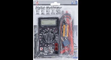 BGS - multimeter 3,5 digits - LCD - Bescherming tegen overbelasting - Manuele (draaiknop) selectie