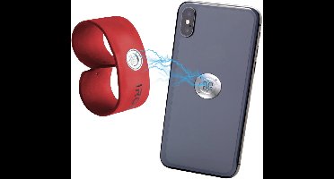 SBS Ironslap Telefoon Grip - Rood