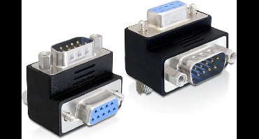 Seriële RS232 haakse adapter 9-pin SUB-D (m) - 9-pin SUB-D (v) - versie 4