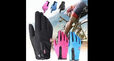 Large Pink Touchscreen Winter Handschoenen - Winddicht - van Heble®