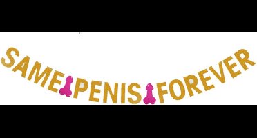 New Age Devi - Same Penis Forever Slinger - Vrijgezellenfeest vrouw - Bachelorette party - Feest versiering