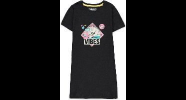 Looney Tunes - Tweety - Good Vibes Kinder Korte jurk - Kids 146/152 - Zwart