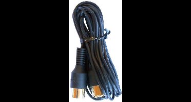 Cavus 8-pins DIN Powerlink PL4 kabel voor B&O / zwart - 10 meter