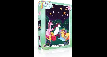 First Sleepover - NYPC Uni the Unicorn Collectie Puzzel 100 Stukjes - 0819844015954