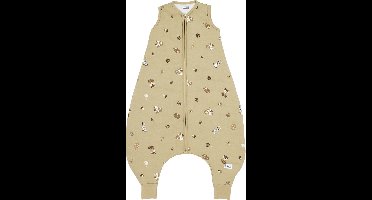 Meyco Baby Slaapzak Winter Forest Animals - slaapoverall jumper - sand - 92cm - winterslaapzak