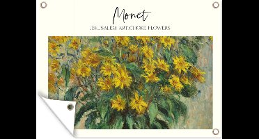 Tuin decoratie Schilderij - Oude meesters - Monet - 40x30 cm - Tuindoek