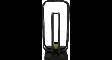 DKNC - Tafellamp Trondheim - Metaal - 20.5x20.5x43cm - Zwart