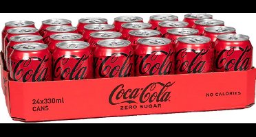 Tray Coca Cola Zero - 24x33cl