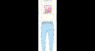 Peppa Pig pyjama learning is my super power katoen blauw maat 92