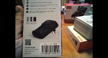 Absina X4 Stekkerlader NiMH, NiCd AAA (potlood), AA (penlite), 9 V (blok)