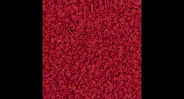 Aquariumgrind ROOD - Bodembedekking Steentjes Gekleurd 4-6mm - 1KG