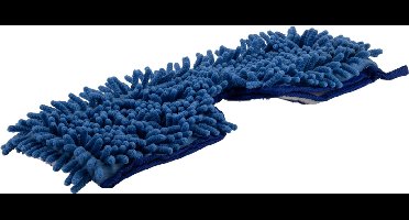 Vloermop Rasta Microvezel voor Flipper - Blauw-Wit