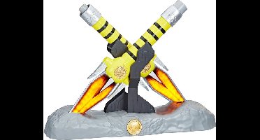 Hasbro Power Rangers Kostuum Wapen Mighty Morphin Power Daggers Lightning Collection Premium Roleplay Replica 2022 Multicolours
