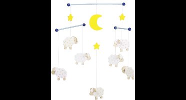 Mobiel: SCHAAP 40x38cm, in hout