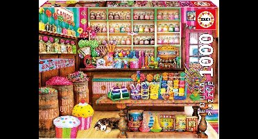 Educa Borras - Candy Shop 1000 piece Jigsaw Puzzle