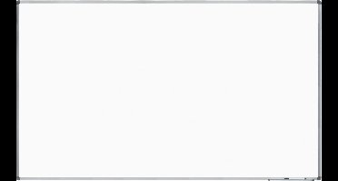 Rocada whiteboard - 120 x 200 cm - wit emaille - aluminium frame - magnetisch - RO-6511