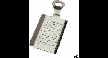 Rasper Zilverkleurig Roestvrij staal Truffels 2 x 19 x 11 cm (12 Stuks)