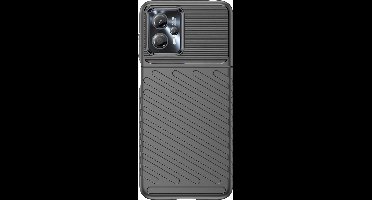 Just in Case hoesje geschikt voor Motorola Moto G13 4G - Siliconen Hoesje met Grip - Zwart