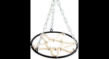 Ronde Vogel schommel - papegaaien speelgoed - vogelnet - parkieten speelgoed - papegaai speelgoed -