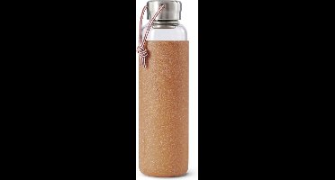 Black+Blum Glazen Waterfles - 600ml - Licht Bruin