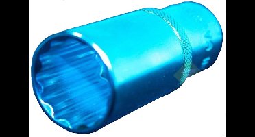 twaalfkant verlengdop - 20 mm - 1/2 duims aansluiting - lange dop - diepe dop