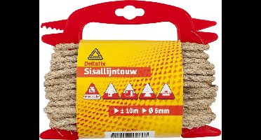 Deltafix touw sisallijntouw natuur 10 m x 10 mm