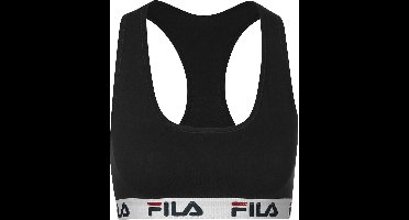 Fila - Woman Bra Elastic Band - Zwarte Sport Top - M - Zwart