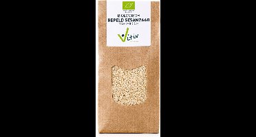 Vitiv Sesamzaad wit gepeld bio (500g) NL-BIO-01