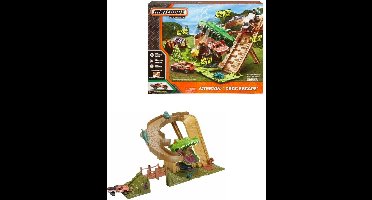Mattel Speelset Matchbox Mission: Krokodil ontsnapping