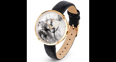 Temptation Dames horloge met kunstleer band, waterdicht