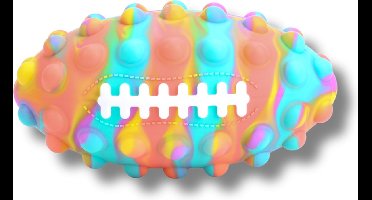 Wonderplay - Fidget toys - Speelgoed - Pop it rugby bal - Voetbal - stressbal - Kinder Speelgoed - montessori speelgoed