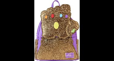 Loungefly: Marvel - Shine Thanos Gauntlet Mini Backpack