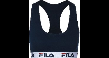 Fila - Woman Bra Elastic Band - Racerback Top - M - Blauw