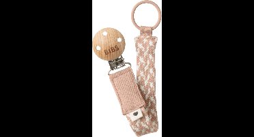 BIBS Pacifier Braid (speenkoord) - Blush / Ivory