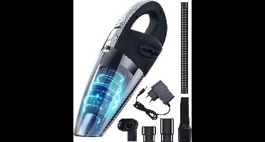 Kruimelzuiger snoerloos - Handstofzuiger met 4 opzetstukken - met 4 HEPA filters - Zedar S300