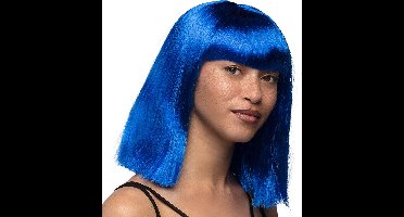 Boland - Pruik Dance blauw Blauw - Steil - Halflang - Vrouwen - - 80's & 90's