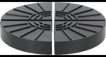 Potvoetjes Kunststof 10,5 x 3 cm - 4 stuks