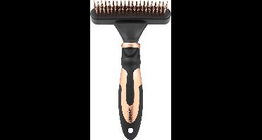 Ebi - Dierenborstel - Hond - Noir Ontrafel Hark 39 Pinnen 11x6,5cm - 1st