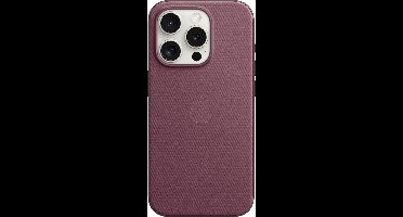 Apple FineWoven Case with MagSafe geschikt voor iPhone 15 Pro - Mulberry