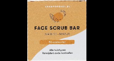 ShampooBars - Face Scrub Bar Mango Papaja Alle Huidtypes - 60g