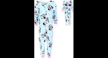 Minnie Mouse Coral-Fleece Onesie